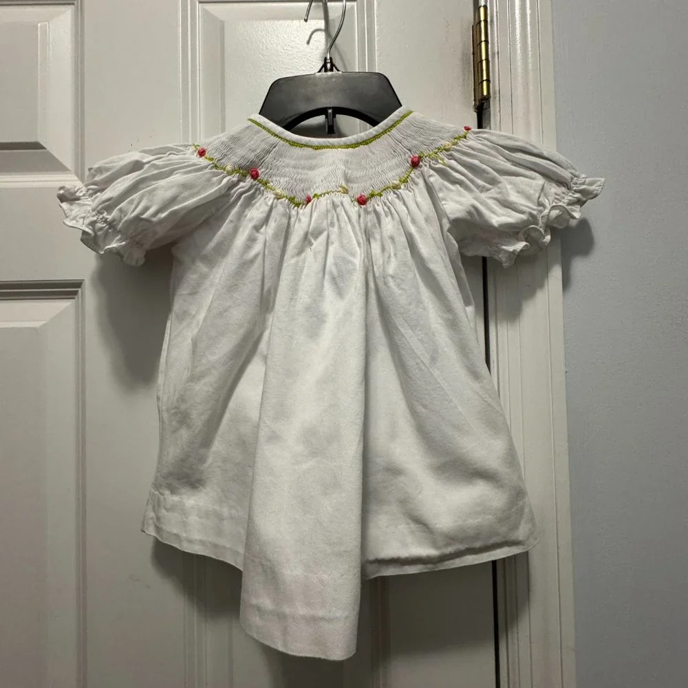 Closet Nine size 3T white smocked dress